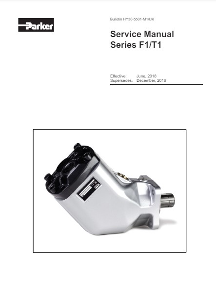 thumbnail of Service Manual - F1 series pdf